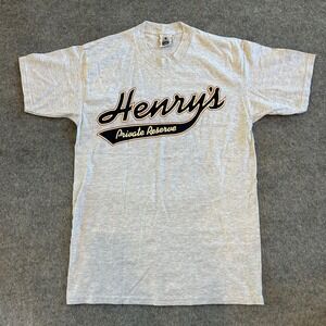 Vintage Lee Henry's Private Reserve Puff Print T-Shirt Adult Large